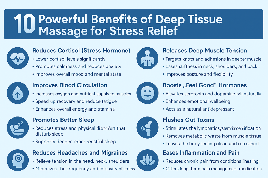 10 Benefits of Deep Tissue Massage