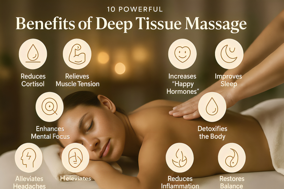 benefits of deep tissue Massage in Karachi